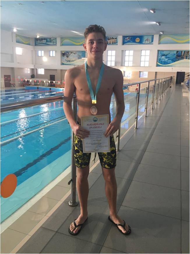 Бронзовый призер республиканского турнира по плаванию «Алтай Жулдызы»