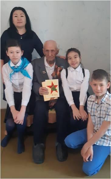 В гостях у ветерана Великой Отечественной войны