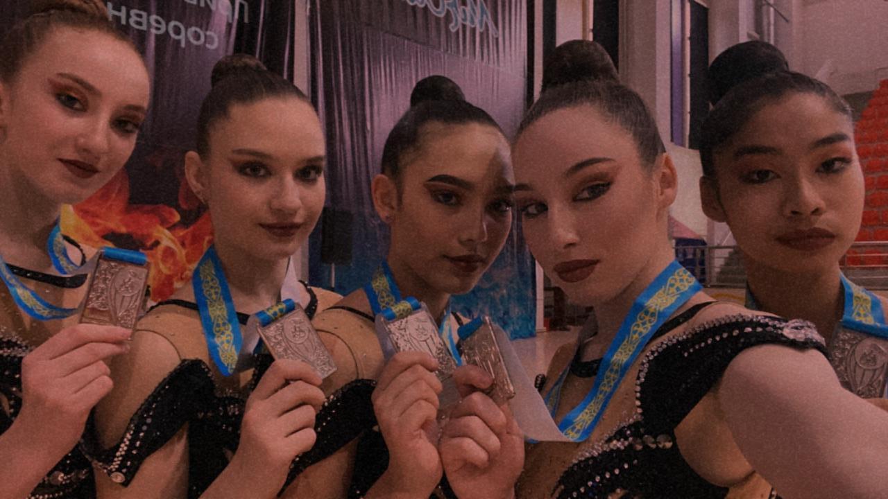 Призеры молодёжных игр Республики Казахстан по гимнастике