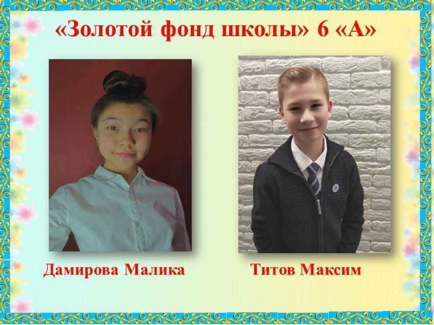 2020 - 2021 учебный год. 6 "А" класс