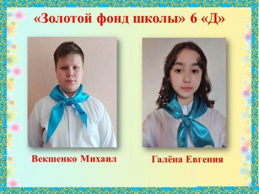 2020 - 2021 учебный год. 6 "Д" класс