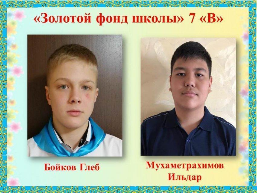 2020 - 2021 учебный год. 7 "В" класс