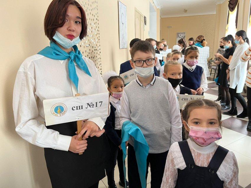 Городское посвящение в ряды ЕДЮО “Жас Ұлан” и “Жас Қыран”