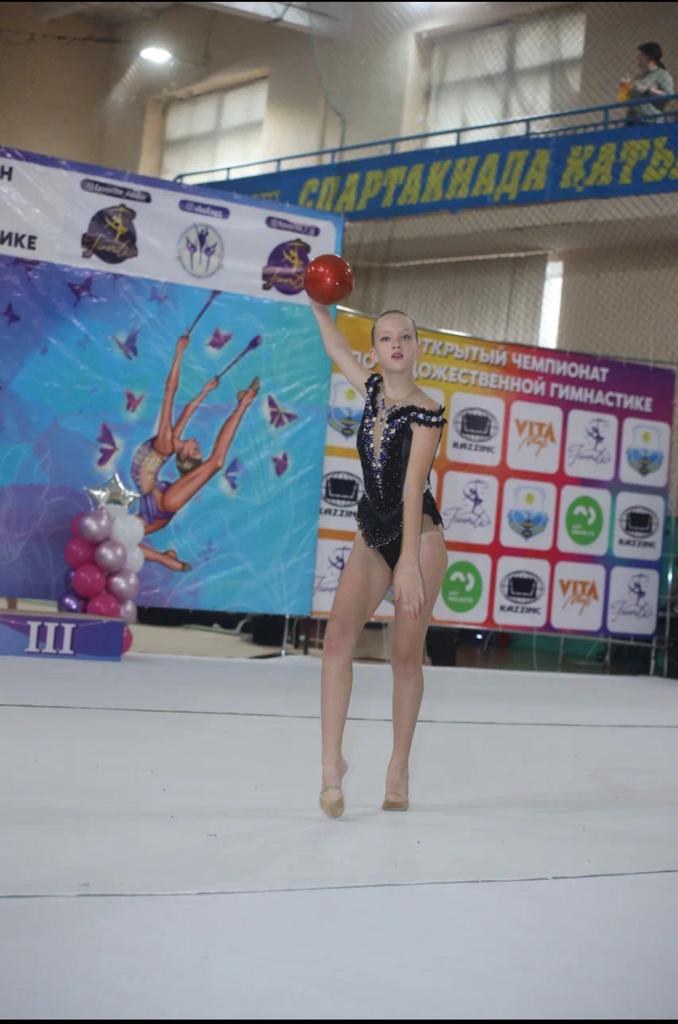 2 место в чемпионате по художественной гимнастике. Гавриленко Злата